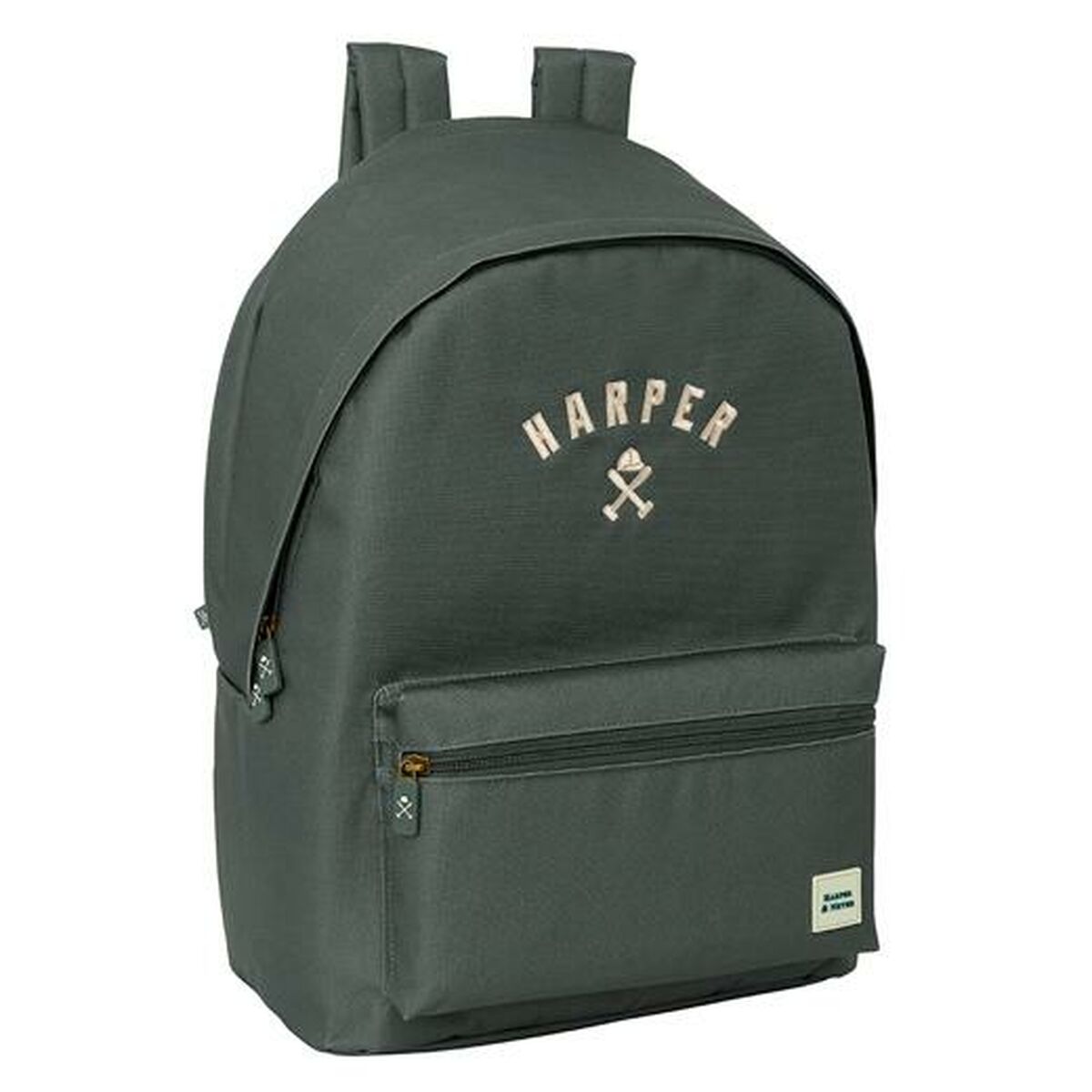 Skoletaske Safta Grå